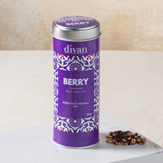 Berry -Böğürtlenli Hibiskus Çayı